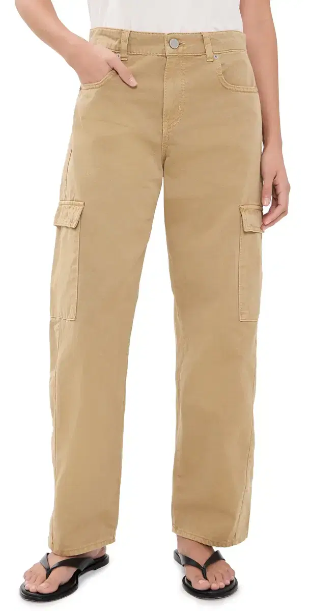 La Ligne Clark Cargo Twill Pants Camel