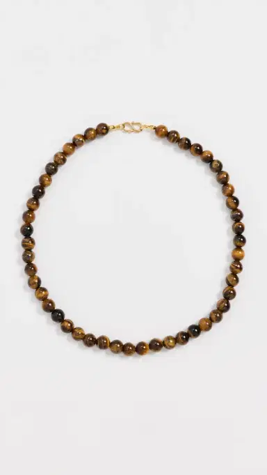 Heaven Mayhem Sol Necklace Tigers Eye One Size | Thumbnail 2