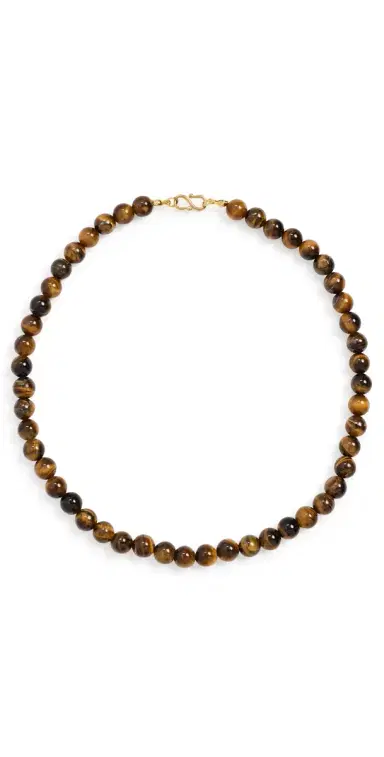 Heaven Mayhem Sol Necklace Tigers Eye One Size | Thumbnail 1