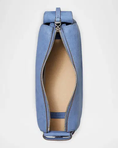 Tory Burch Romy Small Nubuck Leather Shoulder Bag | Thumbnail 4