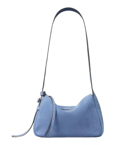 Tory Burch Romy Small Nubuck Leather Shoulder Bag | Thumbnail 1