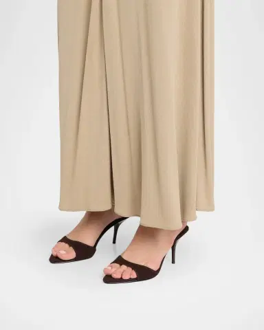 Schutz Elodie 75MM Leather Slip-On Sandals | Thumbnail 2