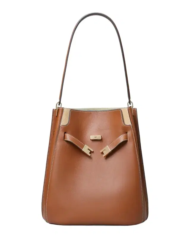 Tory Burch Lee Radziwill Leather Shoulder Bag