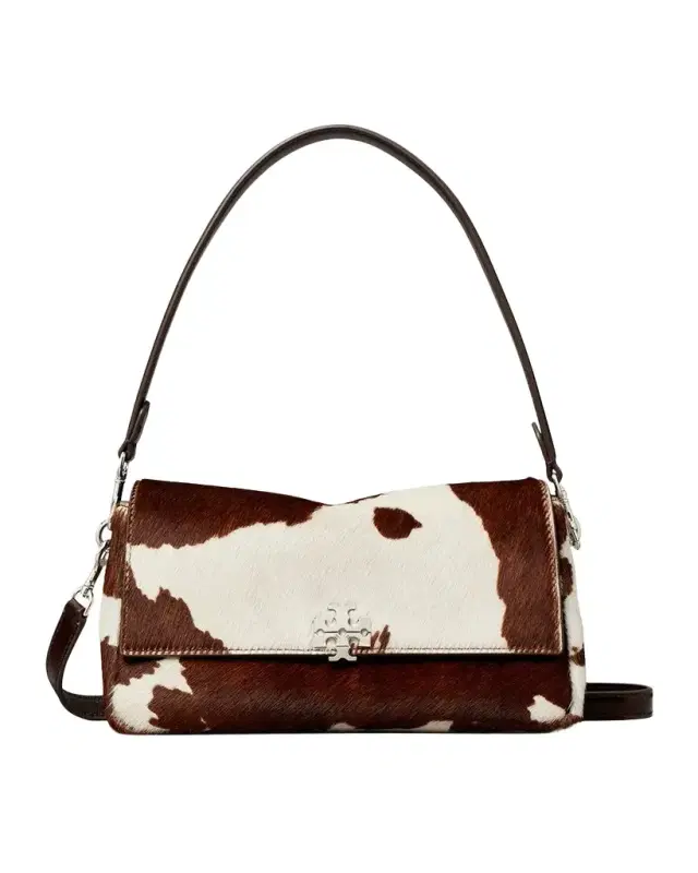 Tory Burch Charlie Calf Hair Shoulder Bag