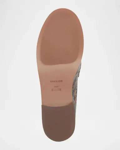 Schutz Tyche Snake-Printed Leather Penny Loafers | Thumbnail 5 Schutz Tyche Snake-Printed Leather Penny Loafers | Thumbnail 5