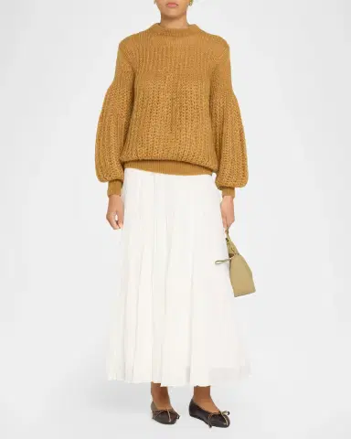 Zimmermann Valiant Mohair Billow Sweater | Thumbnail 2