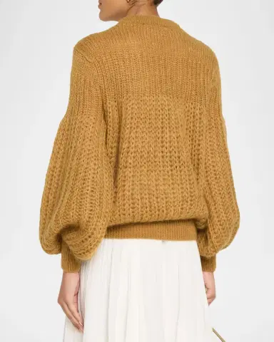 Zimmermann Valiant Mohair Billow Sweater | Thumbnail 3