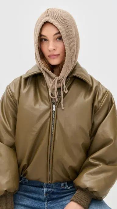 Hat Attack The Perfect Balaclava Taupe One Size | Thumbnail 2