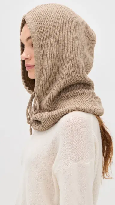 Hat Attack The Perfect Balaclava Taupe One Size | Thumbnail 3