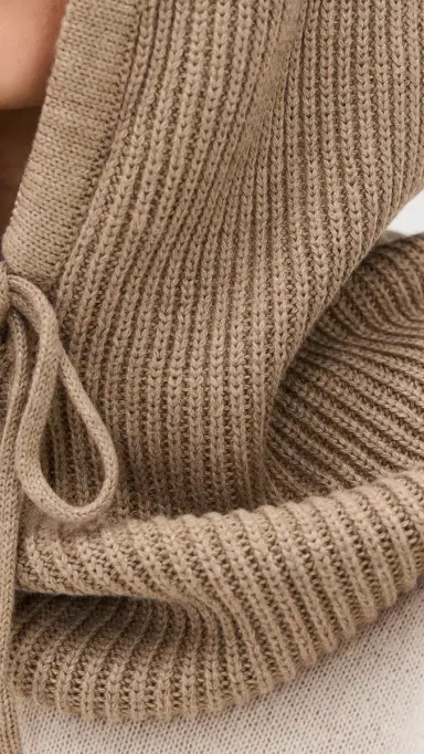 Hat Attack The Perfect Balaclava Taupe One Size | Thumbnail 4