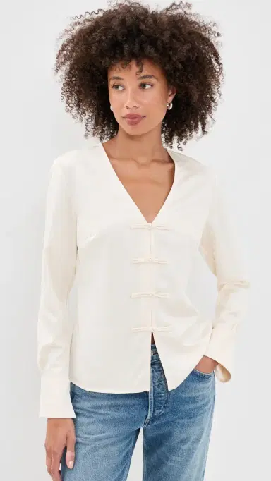 Aligne Saffron Blouse | Thumbnail 2