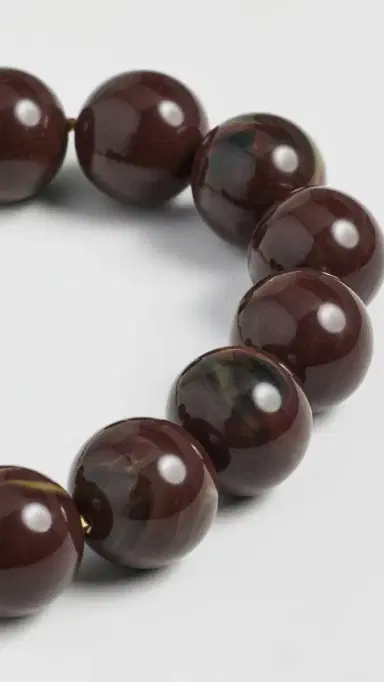 BaubleBar Jane Beaded Bracelet Brown One Size | Thumbnail 4