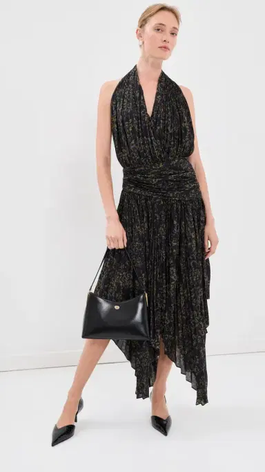 Proenza Schouler Paulina Dress Black multi 2 | Thumbnail 2