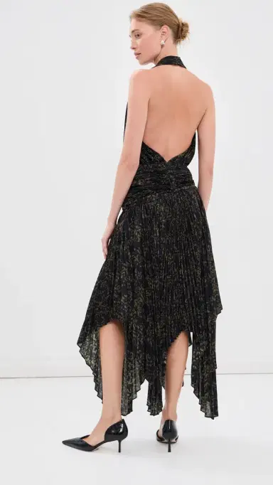 Proenza Schouler Paulina Dress Black multi 2 | Thumbnail 3