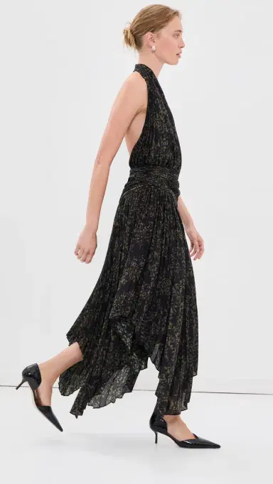 Proenza Schouler Paulina Dress Black multi 2 | Thumbnail 4