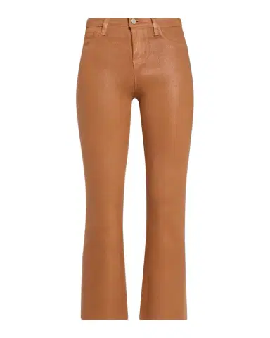 L'Agence Kendra High-Rise Coated Crop Flare Jeans | Thumbnail 1 L'Agence Kendra High-Rise Coated Crop Flare Jeans | Thumbnail 1