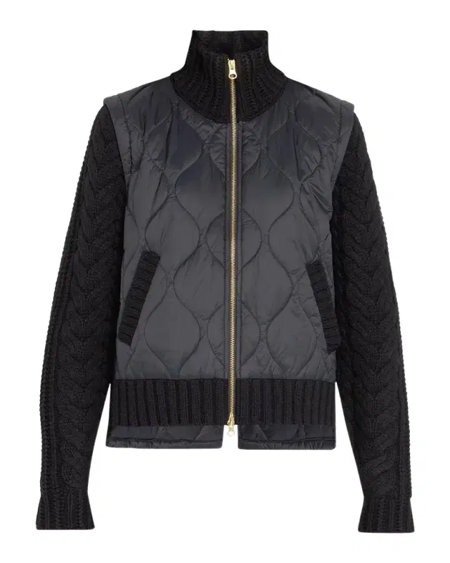 Veronica Beard Patra Quilted Wool-Blend Jacket