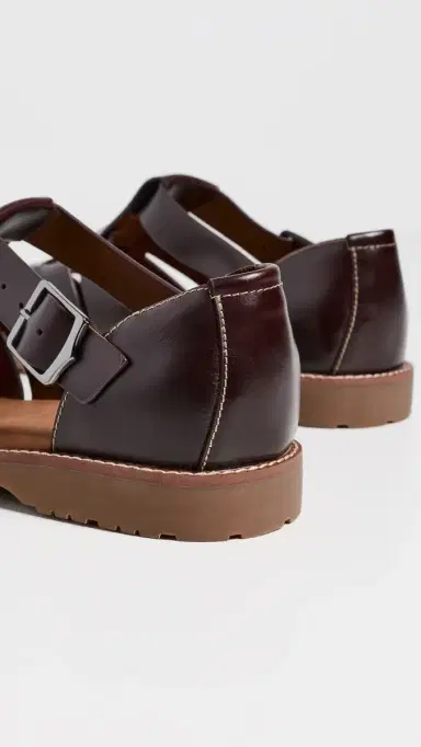 G.H. BASS G. H. Bass Reed Mini Lug Fisherman Sandals Brunette | Thumbnail 3 G.H. BASS G. H. Bass Reed Mini Lug Fisherman Sandals Brunette | Thumbnail 3
