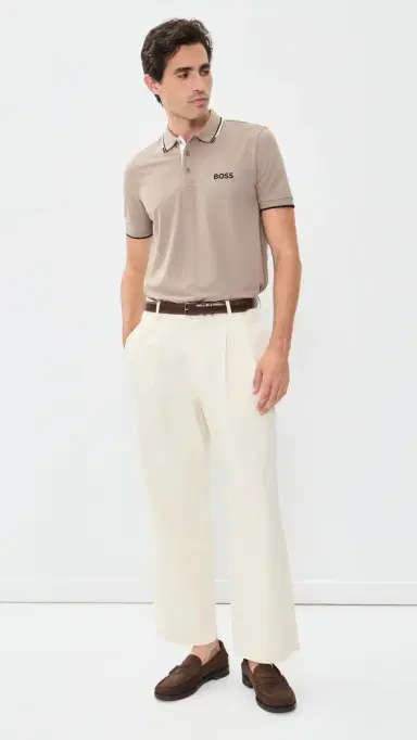 BOSS Paddy Pro Polo Shirt Olive Night | Thumbnail 5