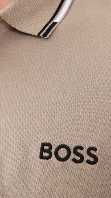 BOSS Paddy Pro Polo Shirt Olive Night | Thumbnail 6