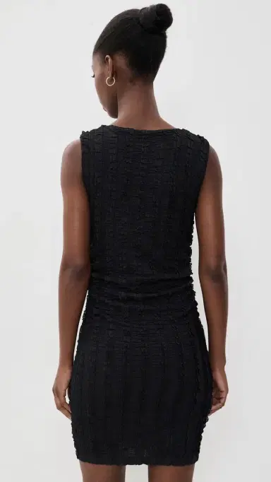 Veronica Beard Jean Charissa Mini Dress Black | Thumbnail 3 Veronica Beard Jean Charissa Mini Dress Black | Thumbnail 3