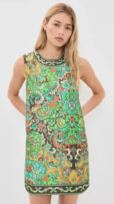 ALÉMAIS Charlotte Mini Dress Multi | Thumbnail 2 ALÉMAIS Charlotte Mini Dress Multi | Thumbnail 2