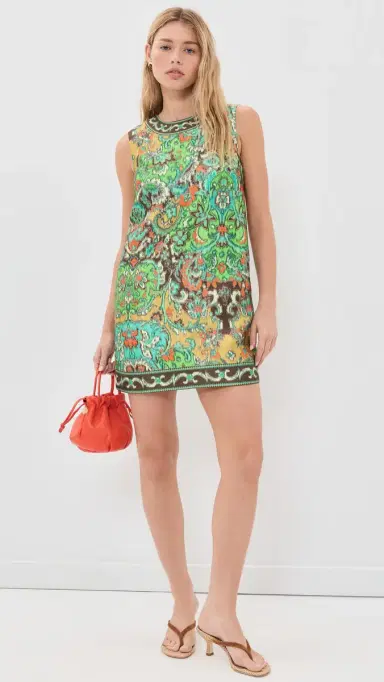 ALÉMAIS Charlotte Mini Dress Multi | Thumbnail 5 ALÉMAIS Charlotte Mini Dress Multi | Thumbnail 5