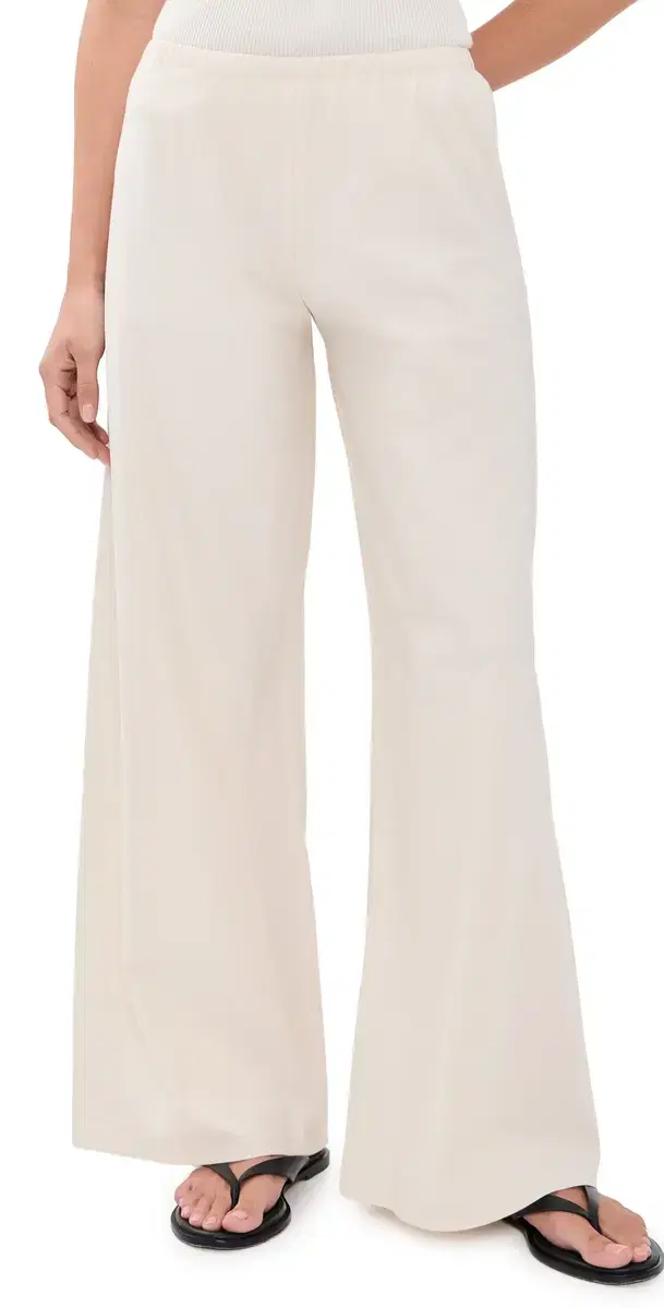 La Ligne Colby Poplin Pants Bone