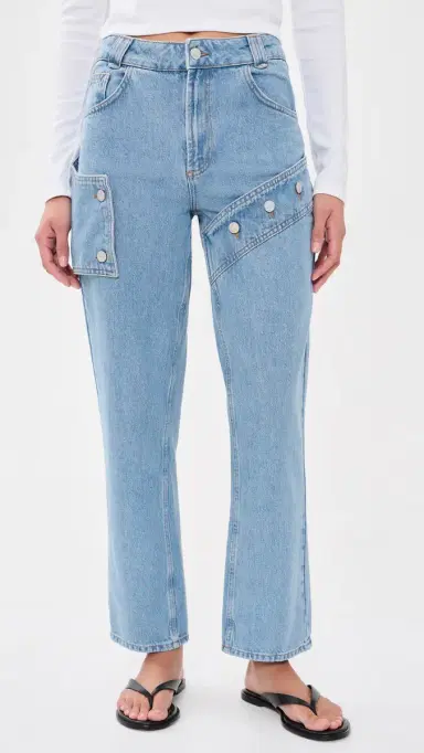 House of Sunny Cowboy Denim Jeans Denim | Thumbnail 2