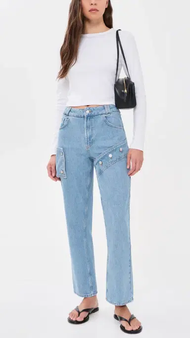 House of Sunny Cowboy Denim Jeans Denim | Thumbnail 5
