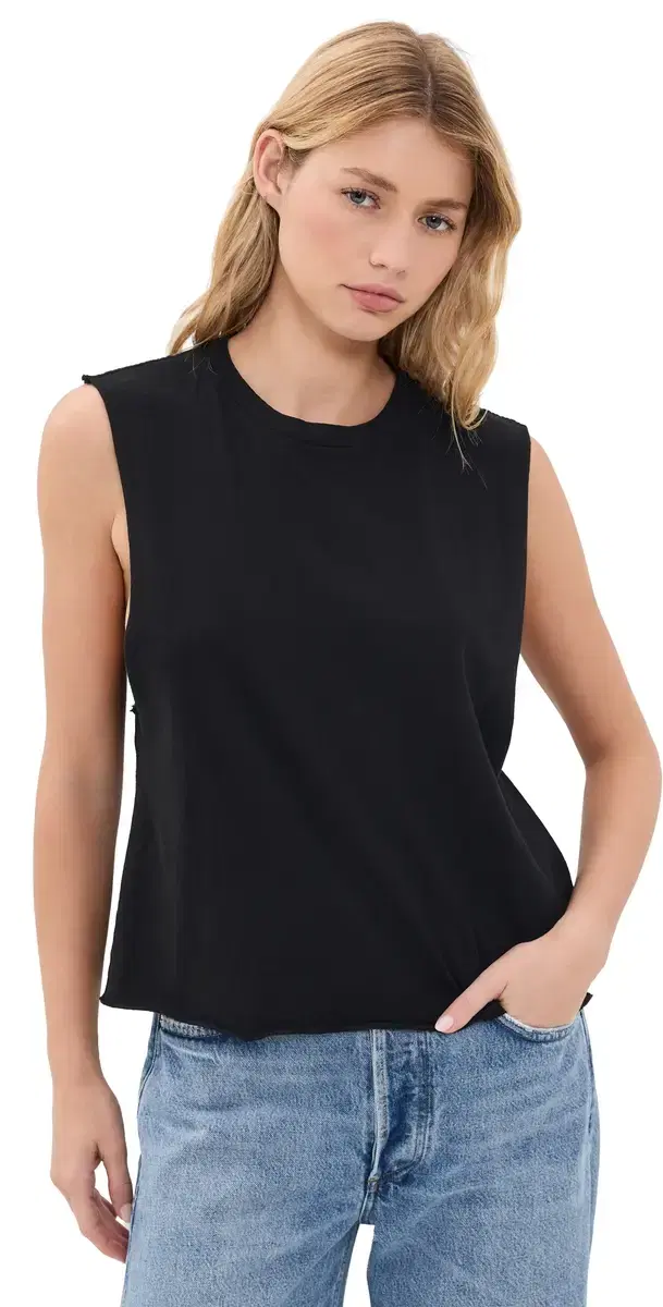RE/DONE usan Tee Black