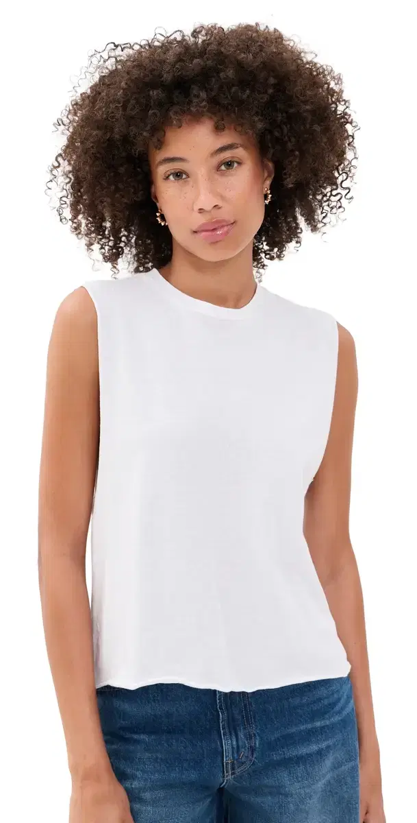 RE/DONE usan Tee Optic White