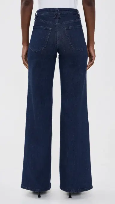 Good American Good Waist Palazzo Jeans INDIGO1153 | Thumbnail 3