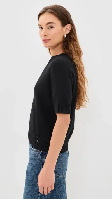 ANINE BING Jackson Cashmere Sweater Black | Thumbnail 4