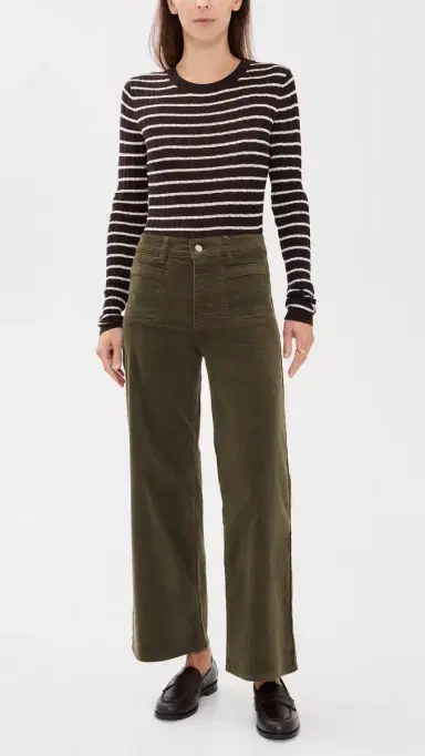 Frame Le Petite Pixie Slim Corduroy Pants | Thumbnail 5