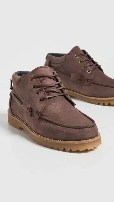 MANEBI Field Ankle Boots Nabuk Moka | Thumbnail 4
