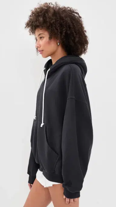 FP Movement Final Call Zip Up Hoodie Black | Thumbnail 4