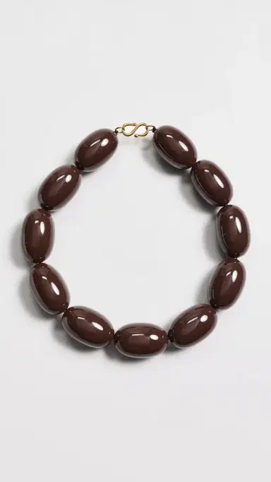 Heaven Mayhem Isola Necklace Brown One Size | Thumbnail 2