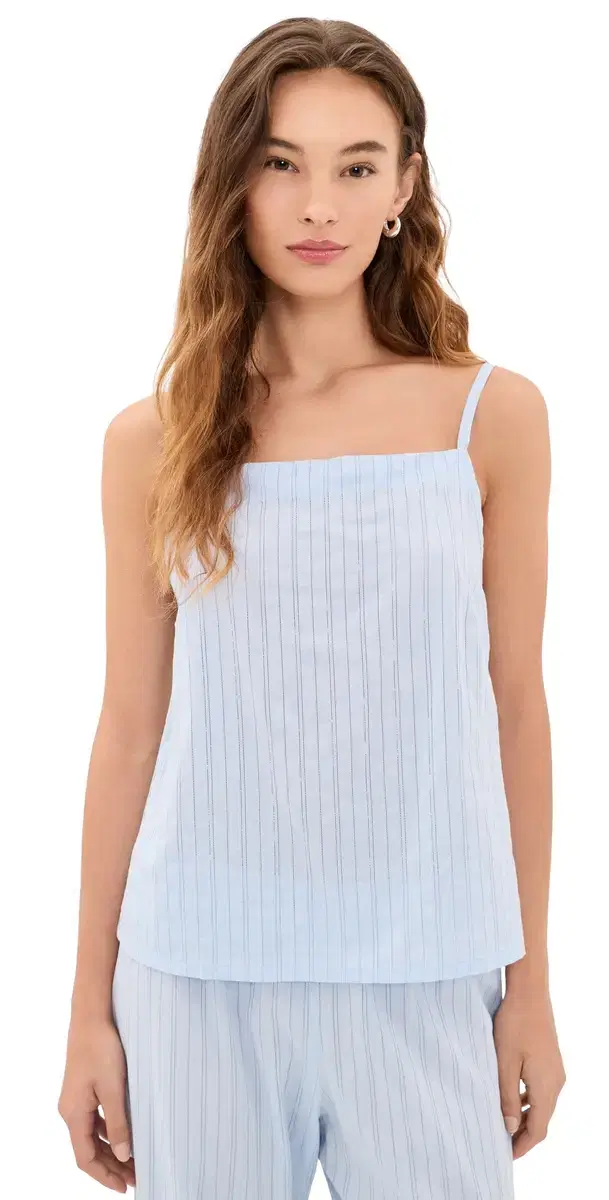 DONNI. The Eyelet Pop hell Camisole Cloud