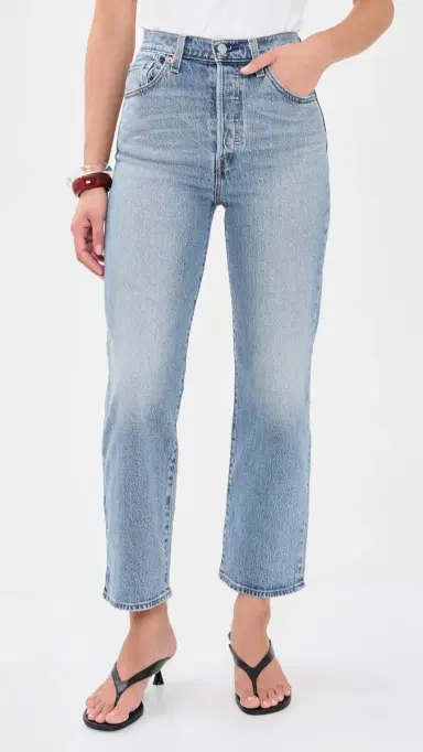 Levi's Ribcage Straight Ankle Jeans Should Be Easy | Thumbnail 2