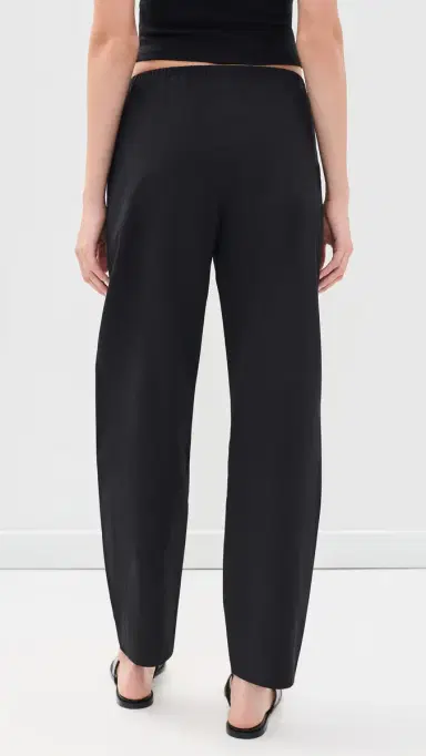 La Ligne Poplin Barrel Leg Colby Pants Black | Thumbnail 3 La Ligne Poplin Barrel Leg Colby Pants Black | Thumbnail 3