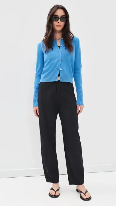 La Ligne Poplin Barrel Leg Colby Pants Black | Thumbnail 5 La Ligne Poplin Barrel Leg Colby Pants Black | Thumbnail 5