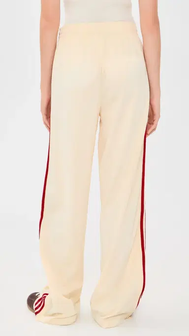 Adidas Firebird Loose Track Pants Warm Vanilla/Team Victory Red XS | Thumbnail 3 Adidas Firebird Loose Track Pants Warm Vanilla/Team Victory Red XS | Thumbnail 3