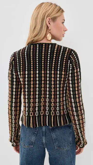 Ulla Johnson Zora Knit Cardigan Noctis | Thumbnail 3