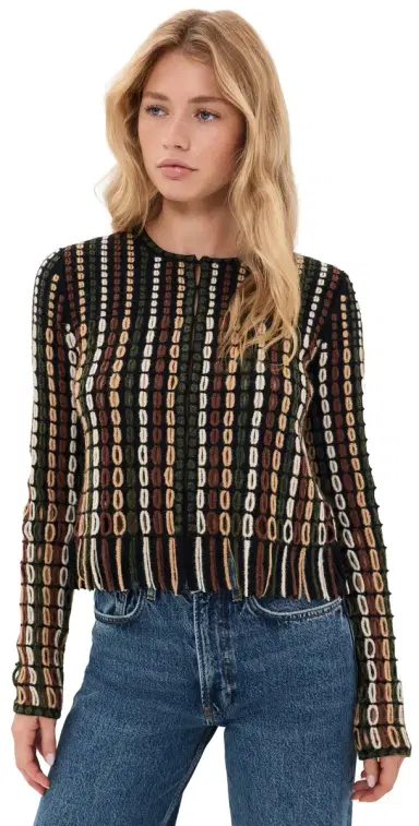 Ulla Johnson Zora Knit Cardigan Noctis | Thumbnail 1