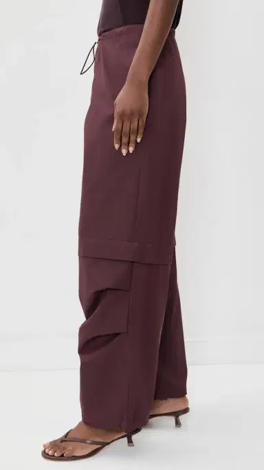 AGOLDE Coulson Parachute Pants Cordovan | Thumbnail 4