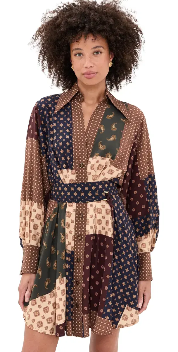 Zimmermann Tuck Mini Dress