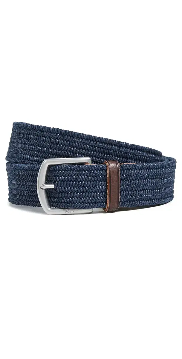 Polo Ralph Lauren 34mm Braided tretch Belt Navy