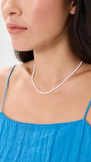 Heaven Mayhem La Perla Necklace Pearl One Size | Thumbnail 3