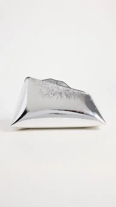 The Attico 8.30 PM Clutch Silver One Size | Thumbnail 2 The Attico 8.30 PM Clutch Silver One Size | Thumbnail 2